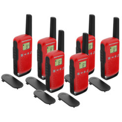Motorola Talkabout T42 Red Six Pack